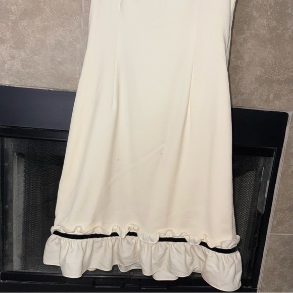 J. Crew Ruffle Trim Shift Dress size 6 damaged - Picture 13 of 14